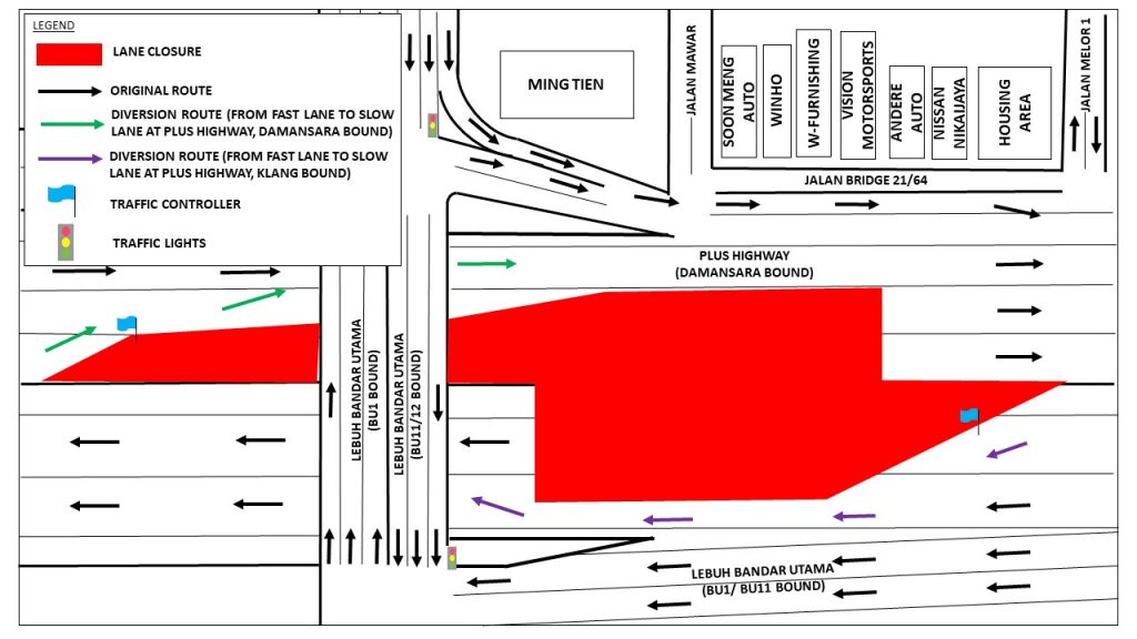 Media Release: Continuation Of Intermittent Lane Closures And Traffic ...