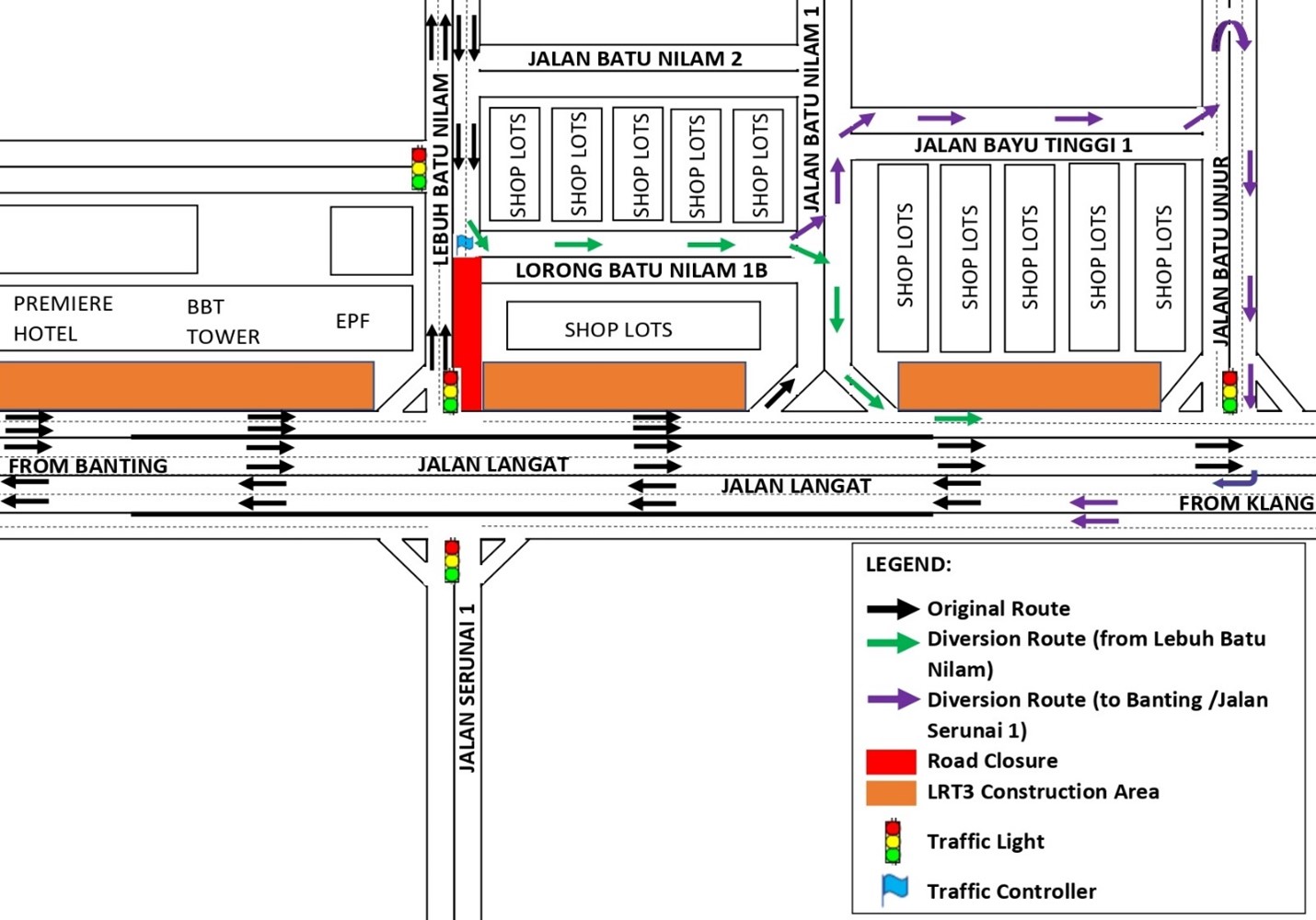 Media Release: Traffic Announcement Road Closure And Traffic Diversions ...